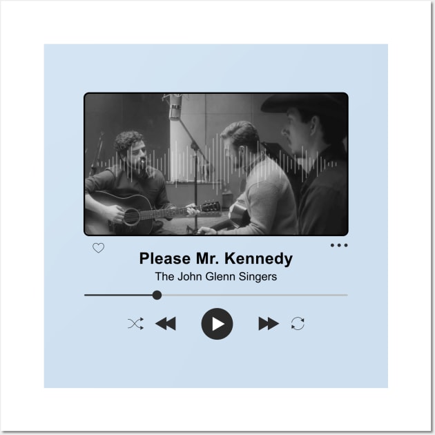 Please Mr. Kennedy - Music Player Illustrations Wall Art by Inner System